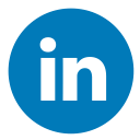 LinkedIn logo circle