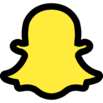 snapchat logo snapchat logo